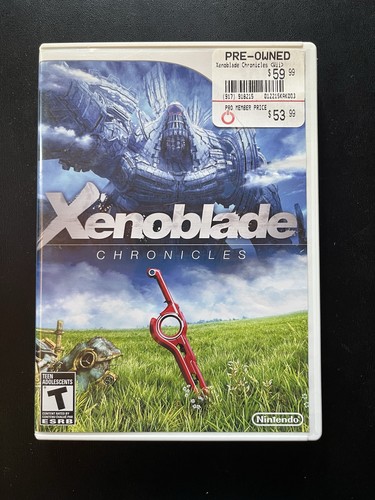Xenoblade chronicles nintendo - chronicles, (nintendo