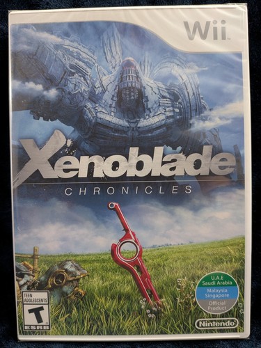 Xenoblade cronache wii nuovo - xenoblade,